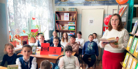 Автор изображений: Богданова Н.В. Источник: Санинская сельская библиотека - Межпоселенческая ЦБС